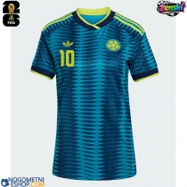 Ženski Nogometni dresi Kolumbija James Rodriguez #10 Gostujoči SP 2026 Kratek Rokav